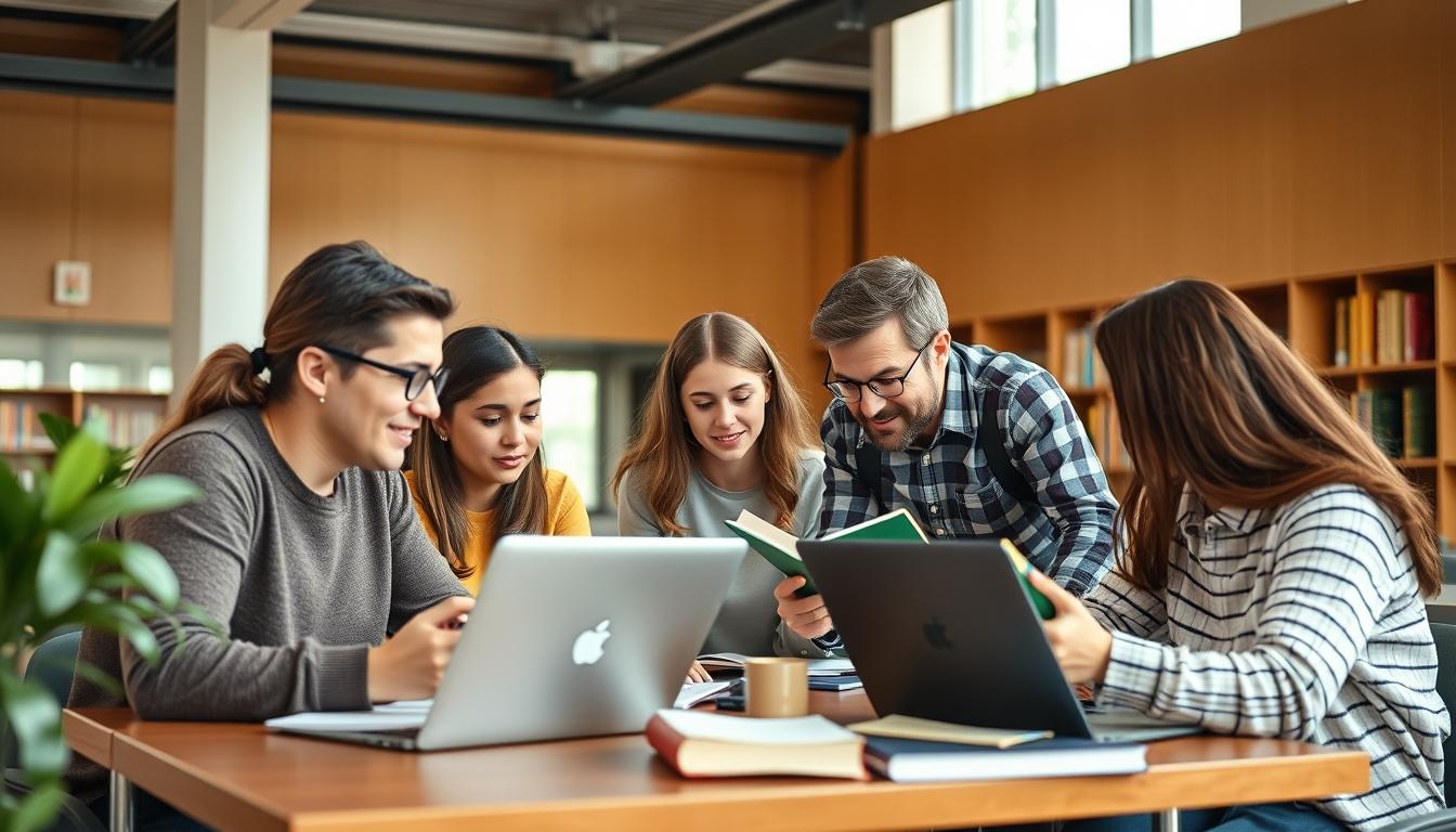 Organized study environment supporting productive learning